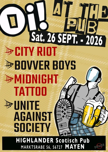 Flyer zu Oi! At The Pub