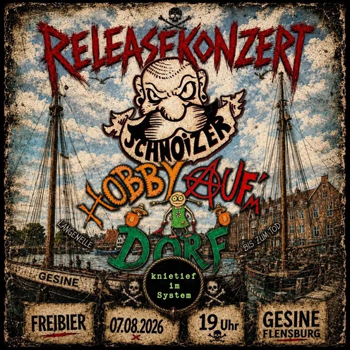 Flyer zu Schnoizer - Releasekonzert