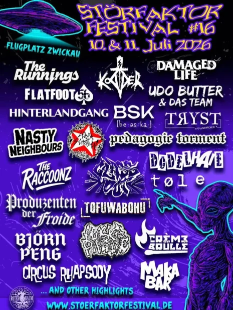 Flyer zu Störfaktor Festival #16 - 2026