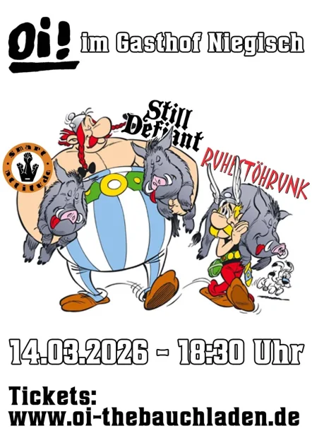 Flyer zu Oi! Im Gasthof Niegisch